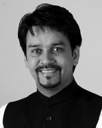 Anurag Thakur Chairman of India’s Parliamentary Committee on IT