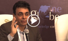 Purushottam Kaushik of Cisco at One Globe Conference on Making Indian Cities Smarter
