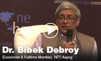 Dr. Bibek Debroy Speaking about 